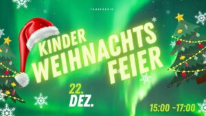 Green Christmas Party Flyer